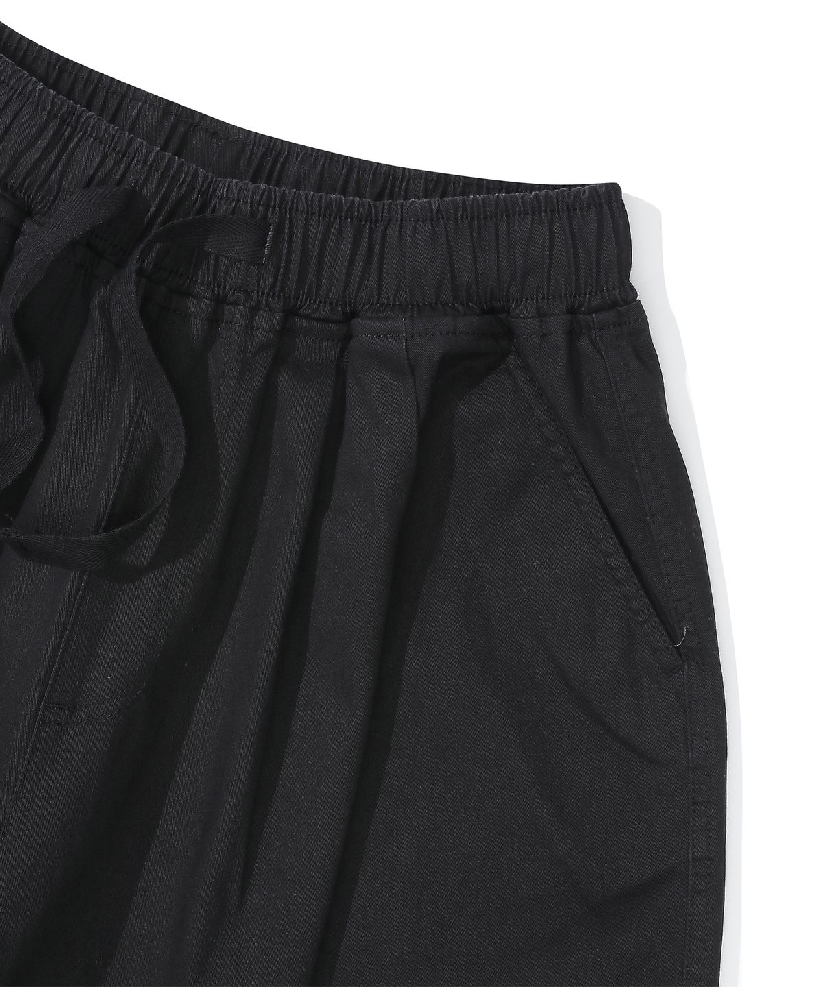 컬럼비아 유니버시티(COLUMBIA UNIVERSITY) M-LABEL CUTLINE CP BALLOON-FIT PANTS 블랙