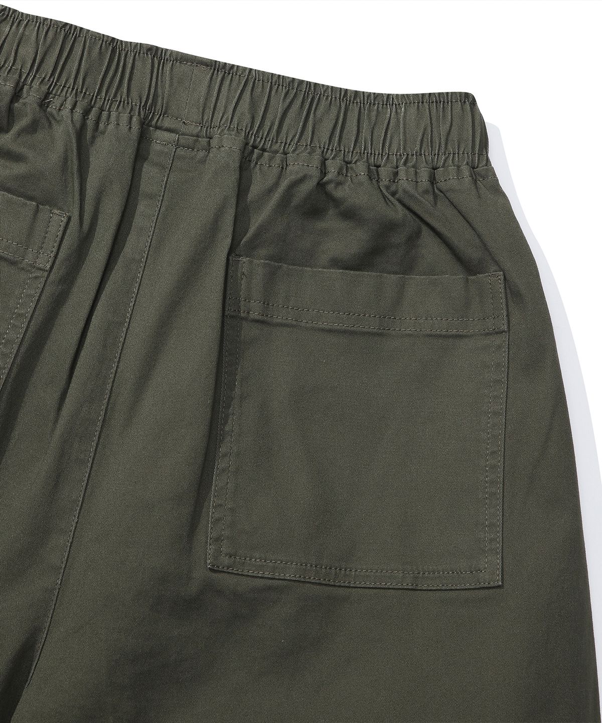 컬럼비아 유니버시티(COLUMBIA UNIVERSITY) M-LABEL CUTLINE CP BALLOON-FIT PANTS 다크카키