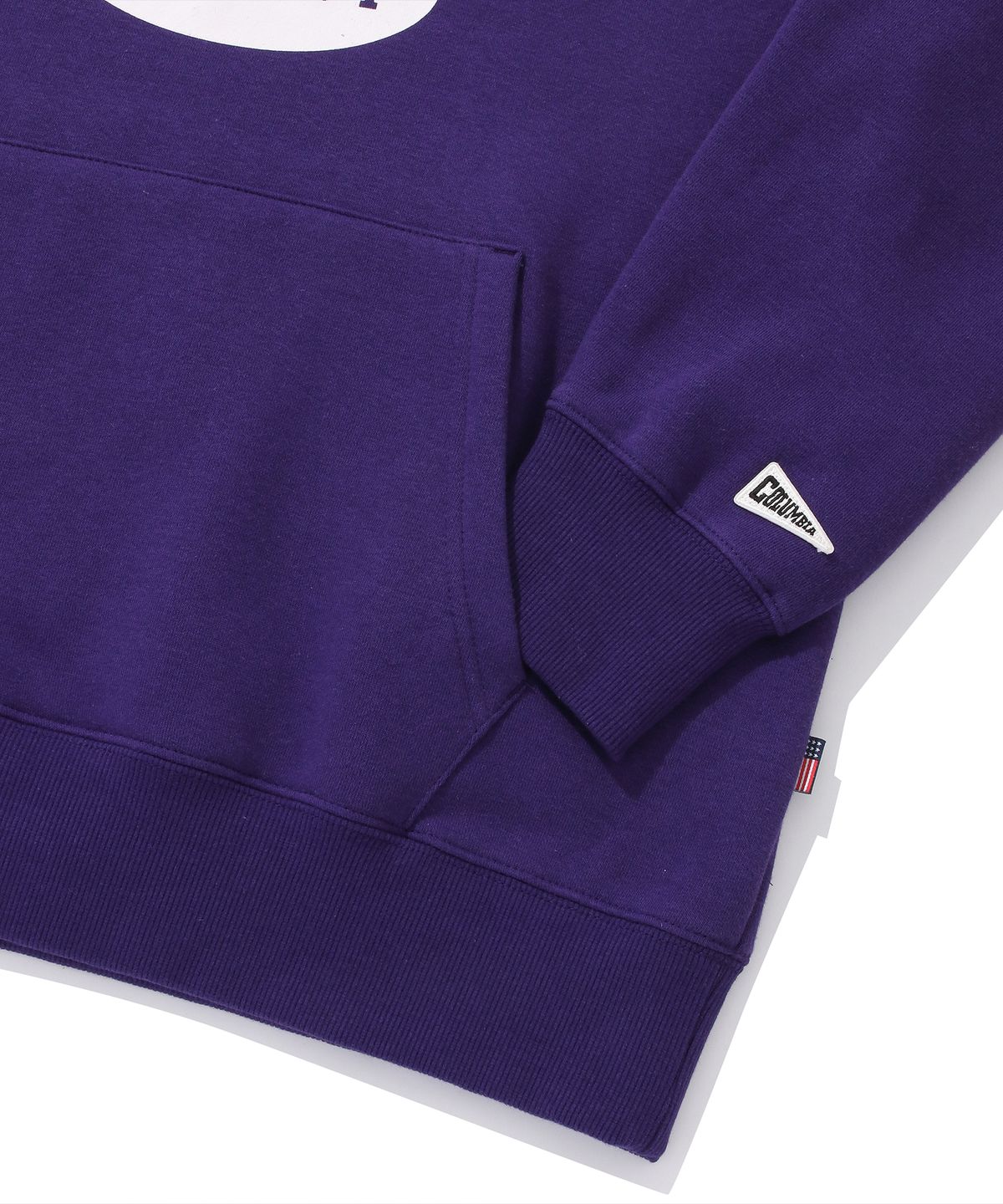 컬럼비아 유니버시티(COLUMBIA UNIVERSITY) NYC ARCH LOGO FLEECE HOODIE 빈티지퍼플