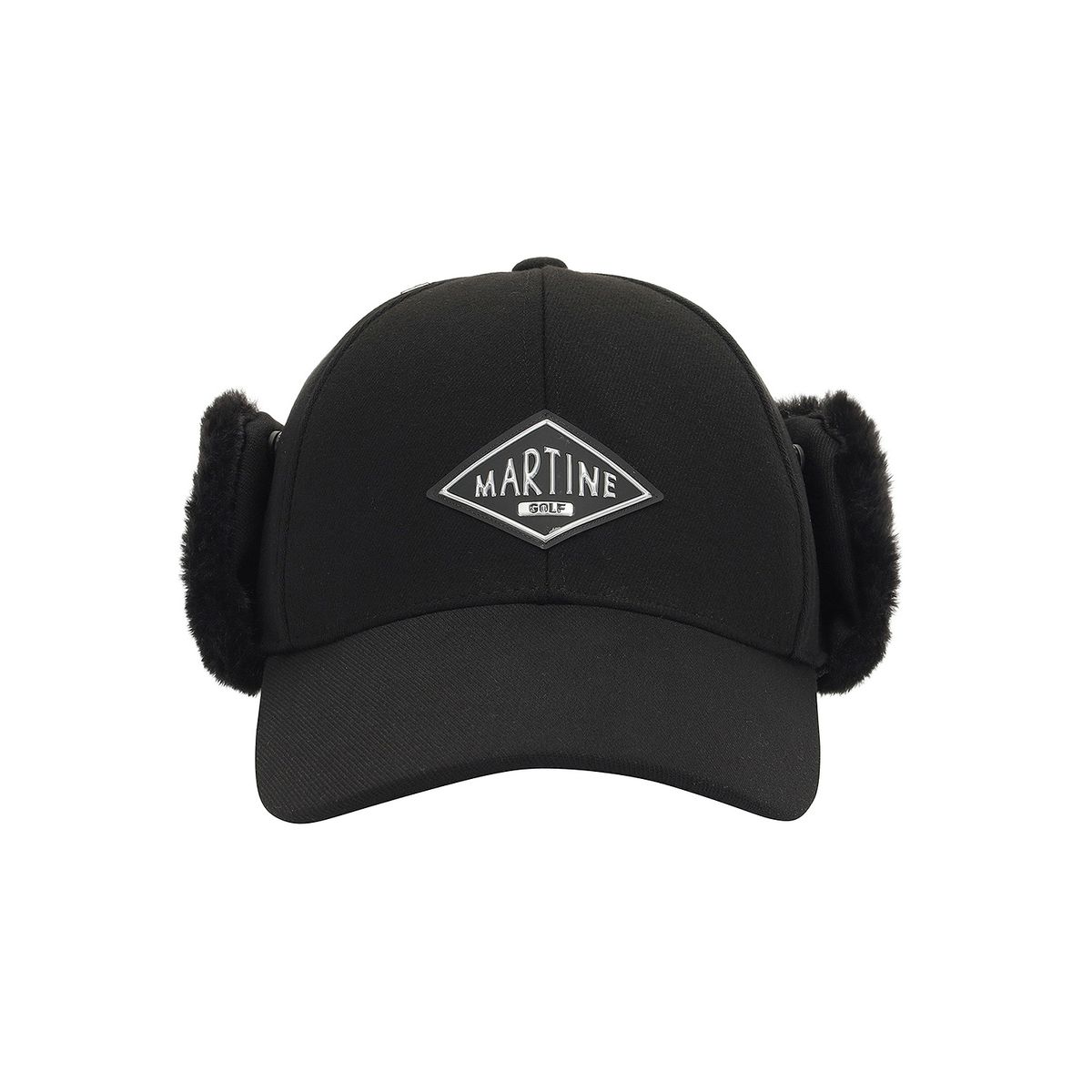 마틴골프(MARTINE GOLF) Earmuffs Ball Cap_Black (Men)