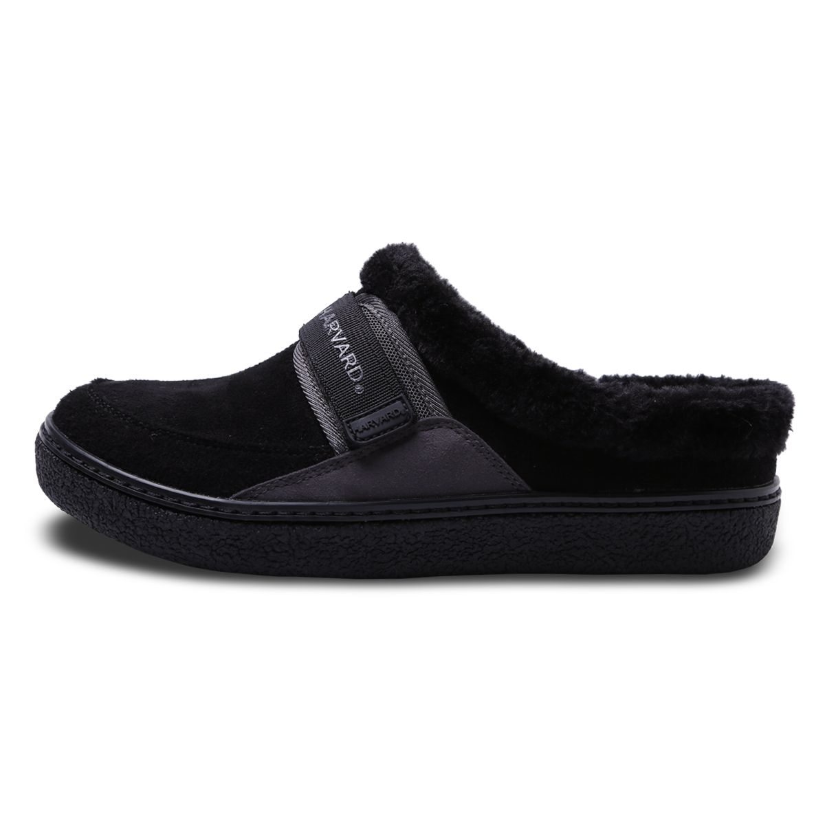 하버드 슈즈(HARVARD SHOES) 인베노 남여공용 퍼 슬립온 블랙
