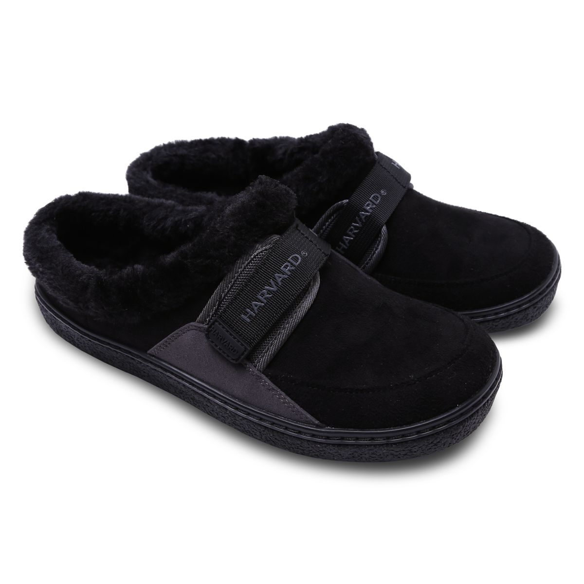 하버드 슈즈(HARVARD SHOES) 인베노 남여공용 퍼 슬립온 블랙