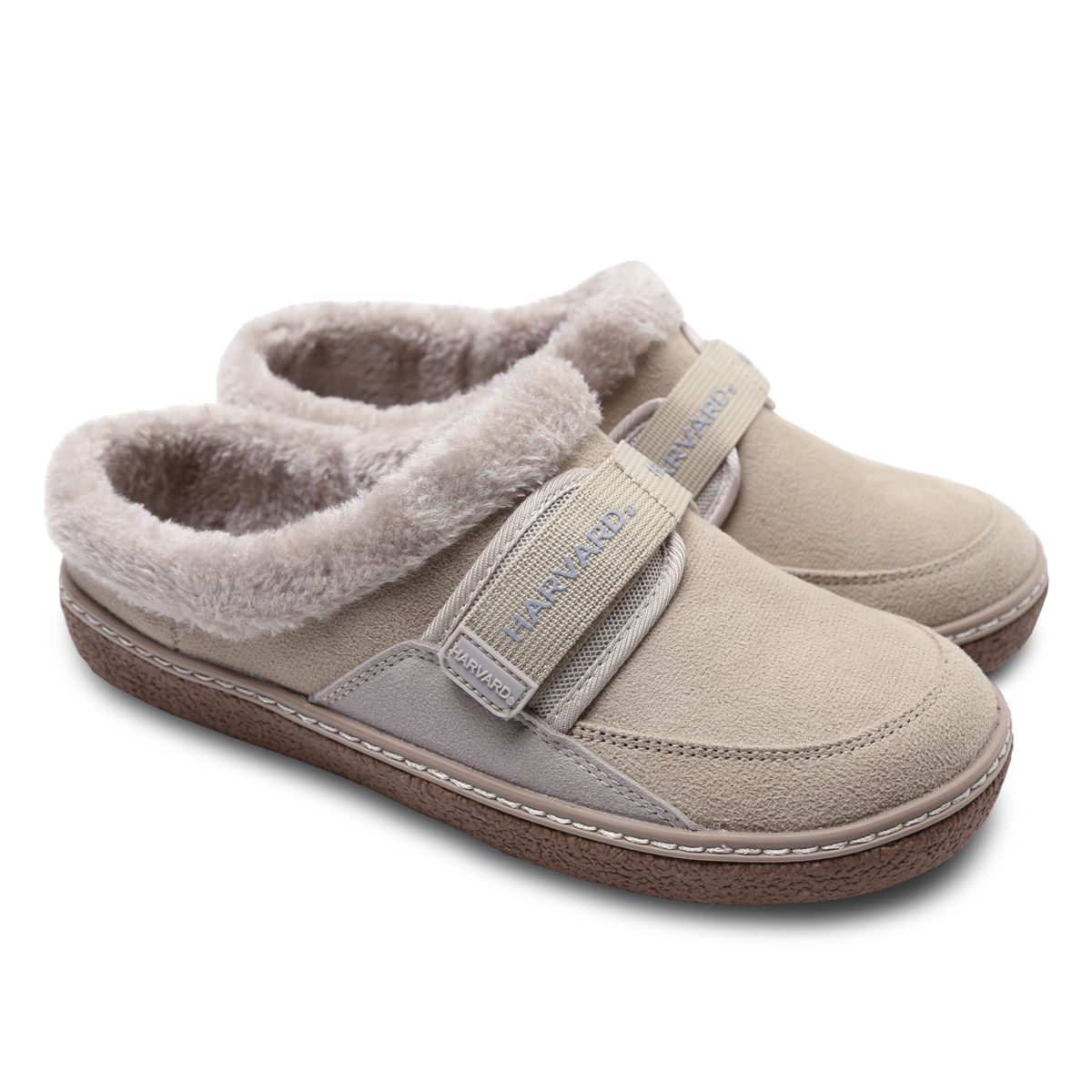 하버드 슈즈(HARVARD SHOES) 인베노 남여공용 퍼 슬립온 베이지