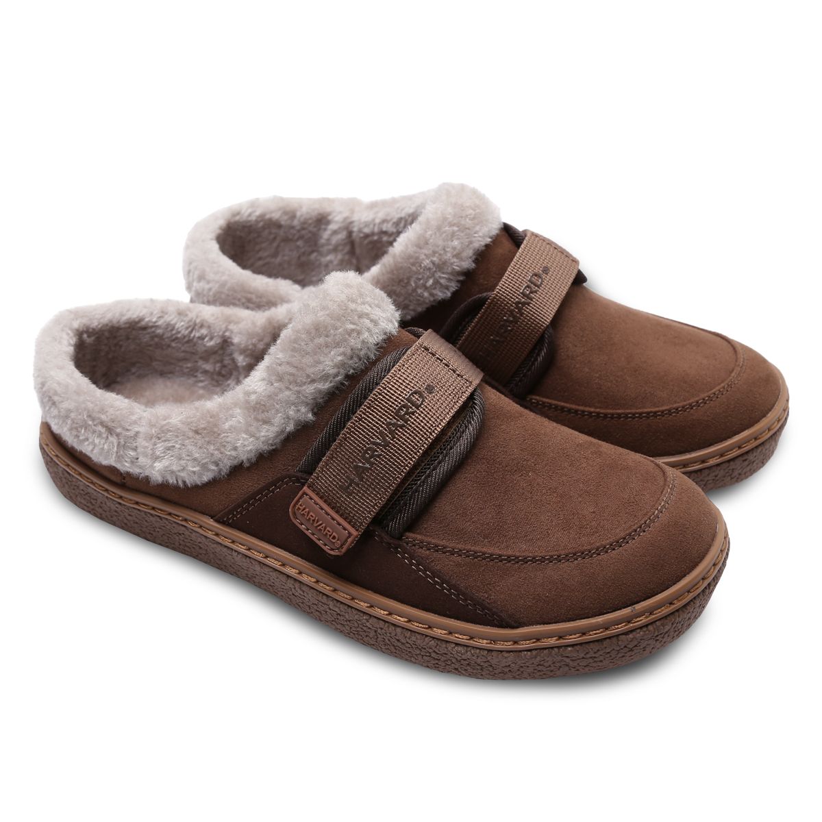 하버드 슈즈(HARVARD SHOES) 인베노 남여공용 퍼 슬립온 카멜
