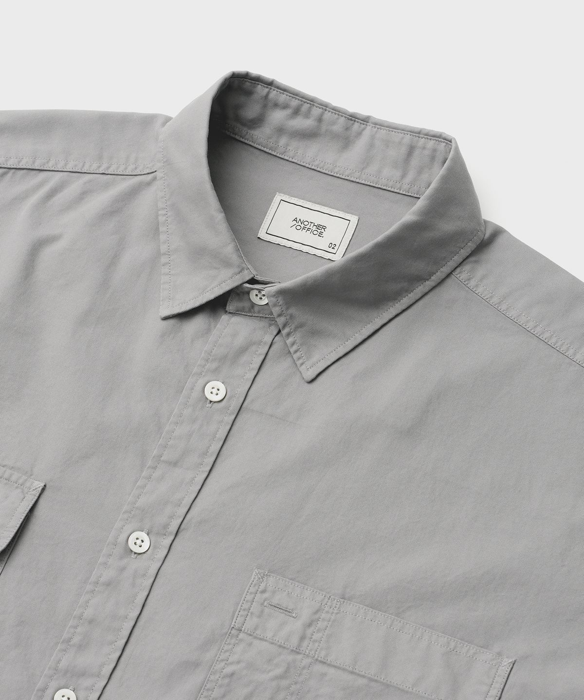 어나더 오피스(ANOTHER OFFICE) Portland Garment Shirt (Concrete)