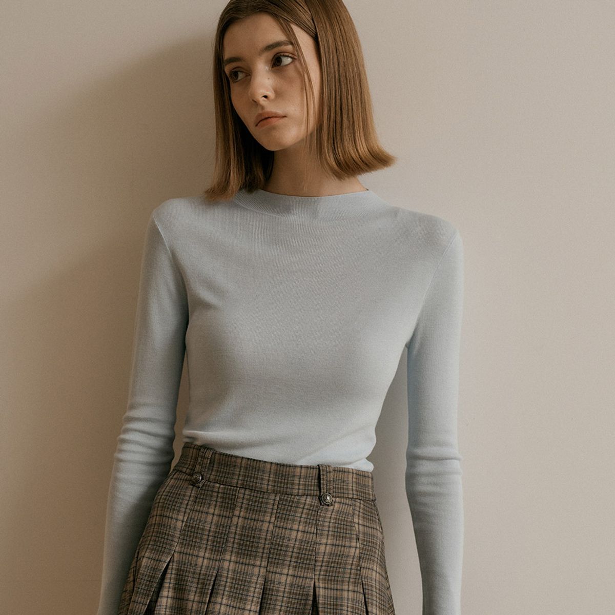 웬스데이딜라잇(WEDNESDAY DELIGHT) WD_Soft wool sweater_LIGHT BLUE
