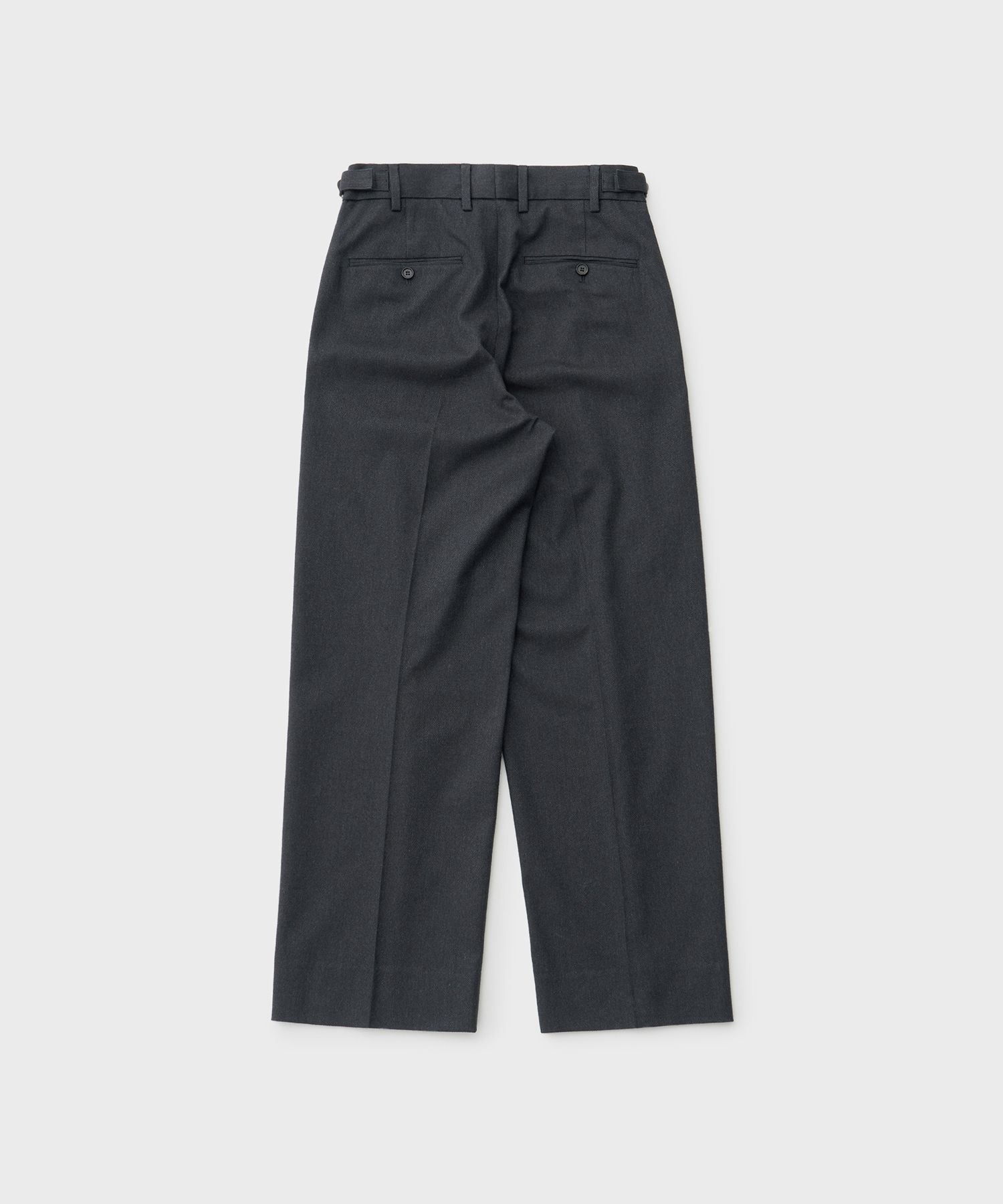 MUSINSA | ANOTHER OFFICE Santiago Mild Slacks (Navy-Twill)