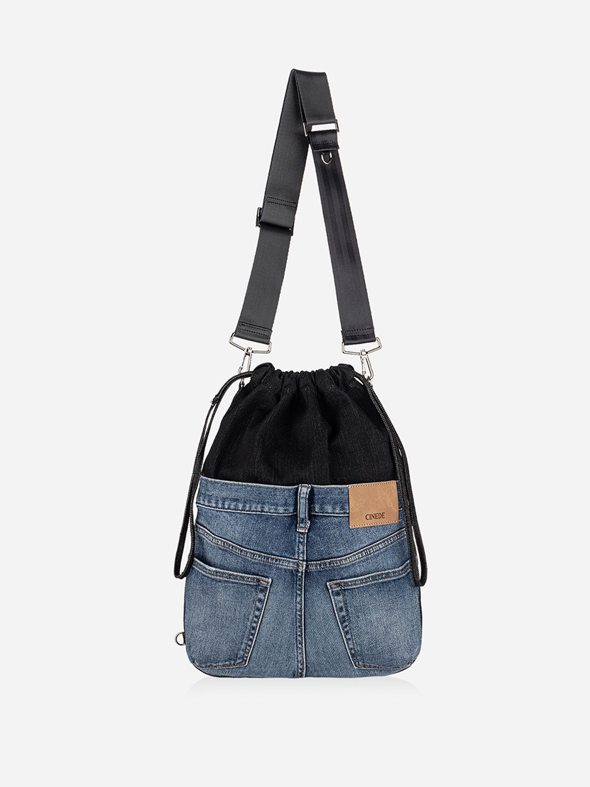 씨네드(CINEDE) [Port Sling Bag - ORIGINAL DENIM]포트 슬링백-오리지널 데님