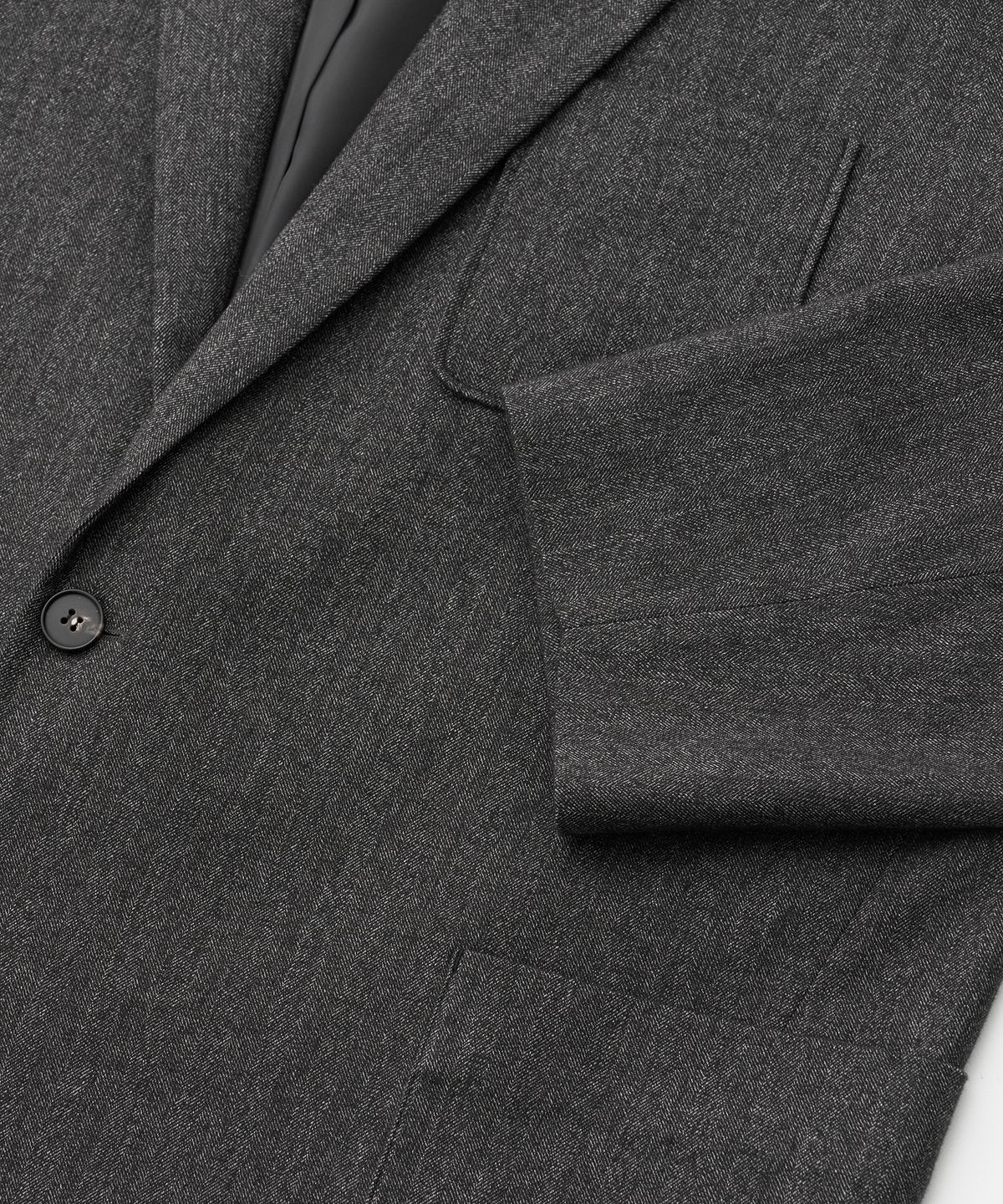 어나더 오피스(ANOTHER OFFICE) Santiago Sports Jacket (Black-Herringbone)