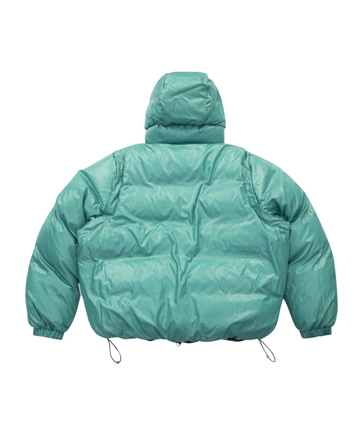 더바이닐하우스(THEVINYLHOUSE) REVERSIBLE PADDED JACKET BLACK (VH2DWUB900A)