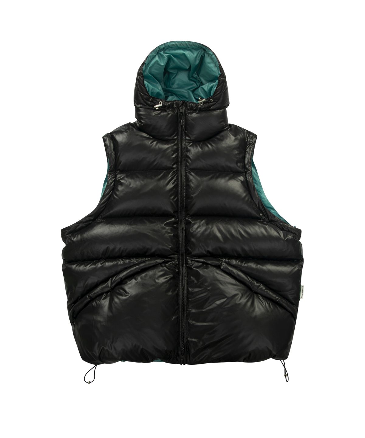 더바이닐하우스(THEVINYLHOUSE) REVERSIBLE PADDED JACKET BLACK (VH2DWUB900A)