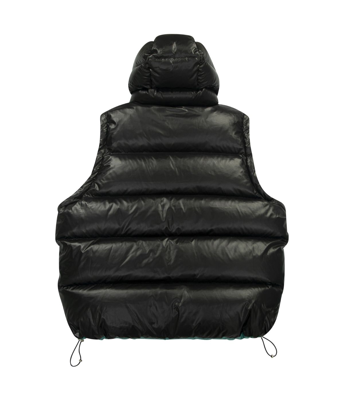 더바이닐하우스(THEVINYLHOUSE) REVERSIBLE PADDED JACKET BLACK (VH2DWUB900A)