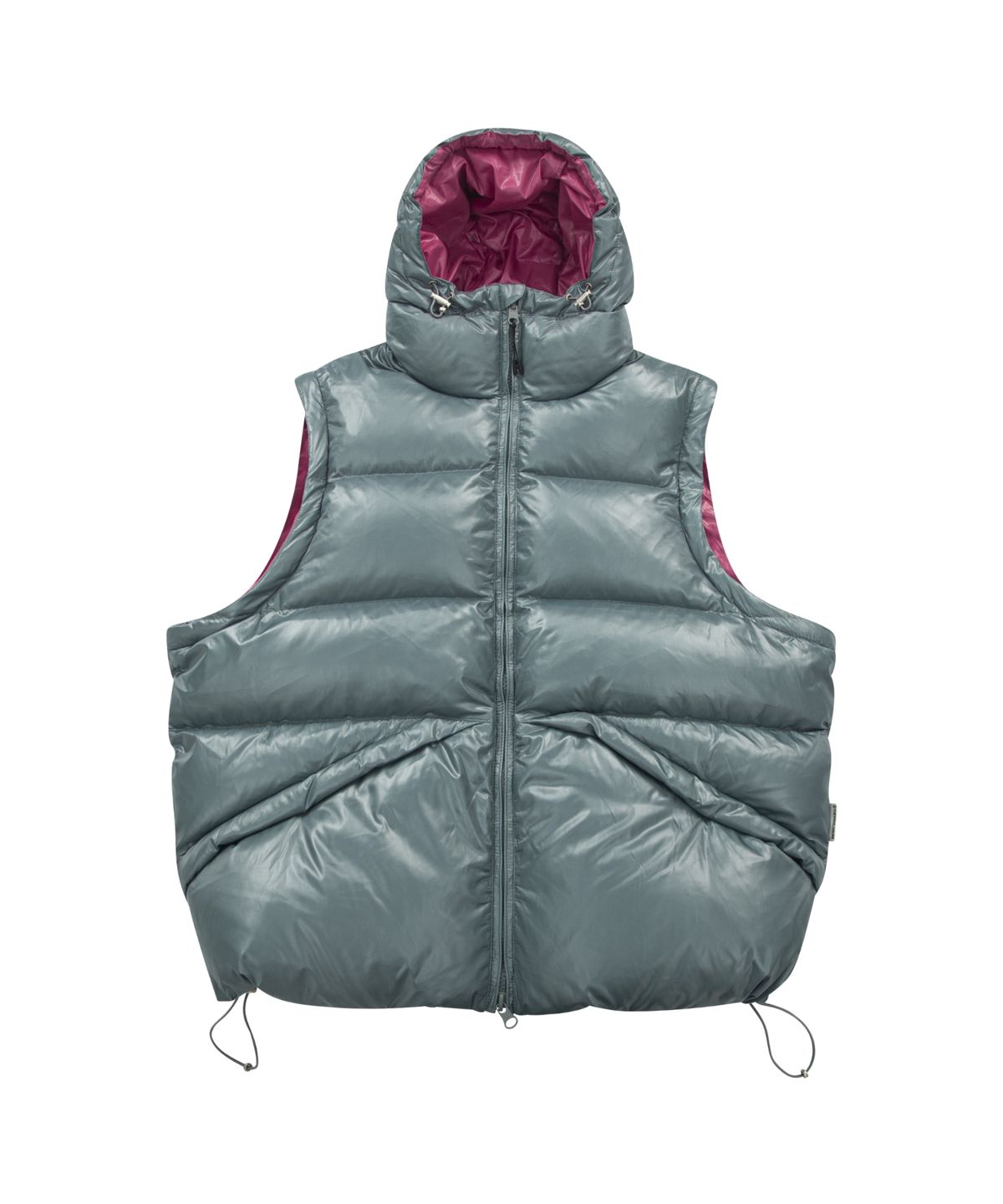 더바이닐하우스(THEVINYLHOUSE) REVERSIBLE PADDED JACKET GREY (VH2DWUB900A)