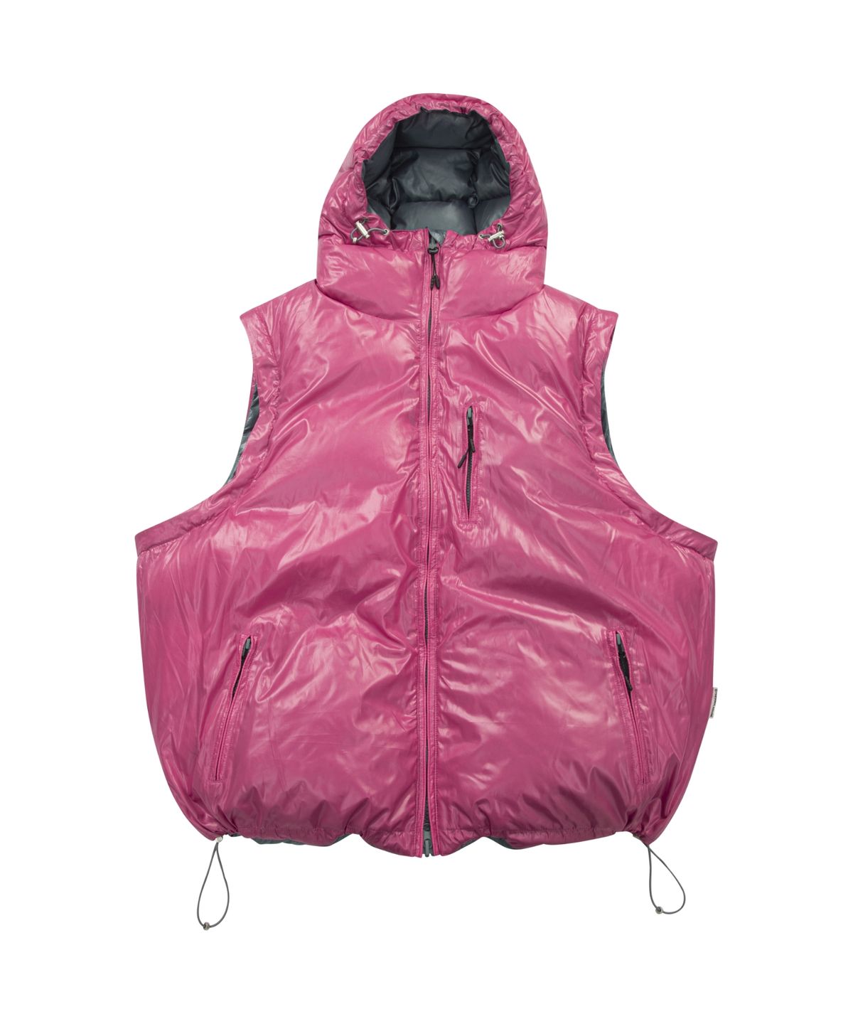 더바이닐하우스(THEVINYLHOUSE) REVERSIBLE PADDED JACKET GREY (VH2DWUB900A)