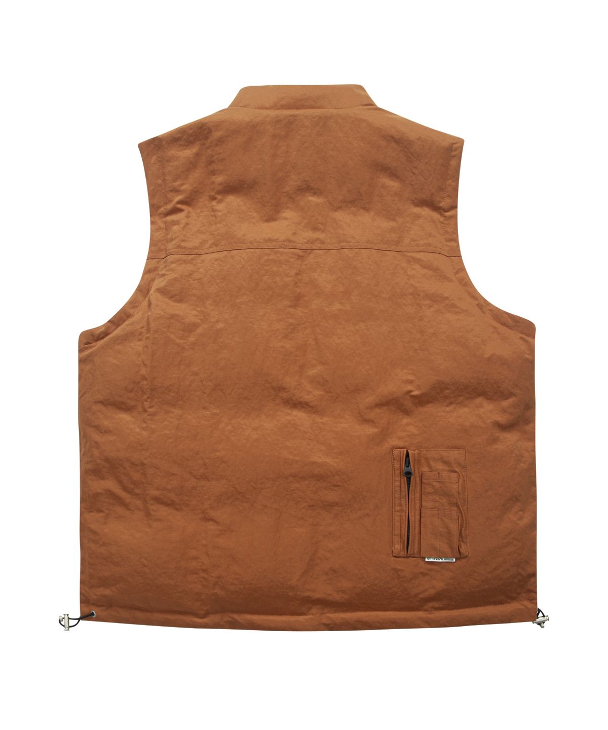 더바이닐하우스(THEVINYLHOUSE) REVERSIBLE PADDED VEST SAND (VH2DWUB990A)