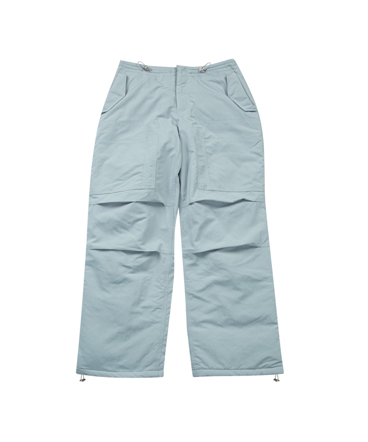 더바이닐하우스(THEVINYLHOUSE) PADDED PARACHUTE PANTS GREY (VH2DWUPA60A)