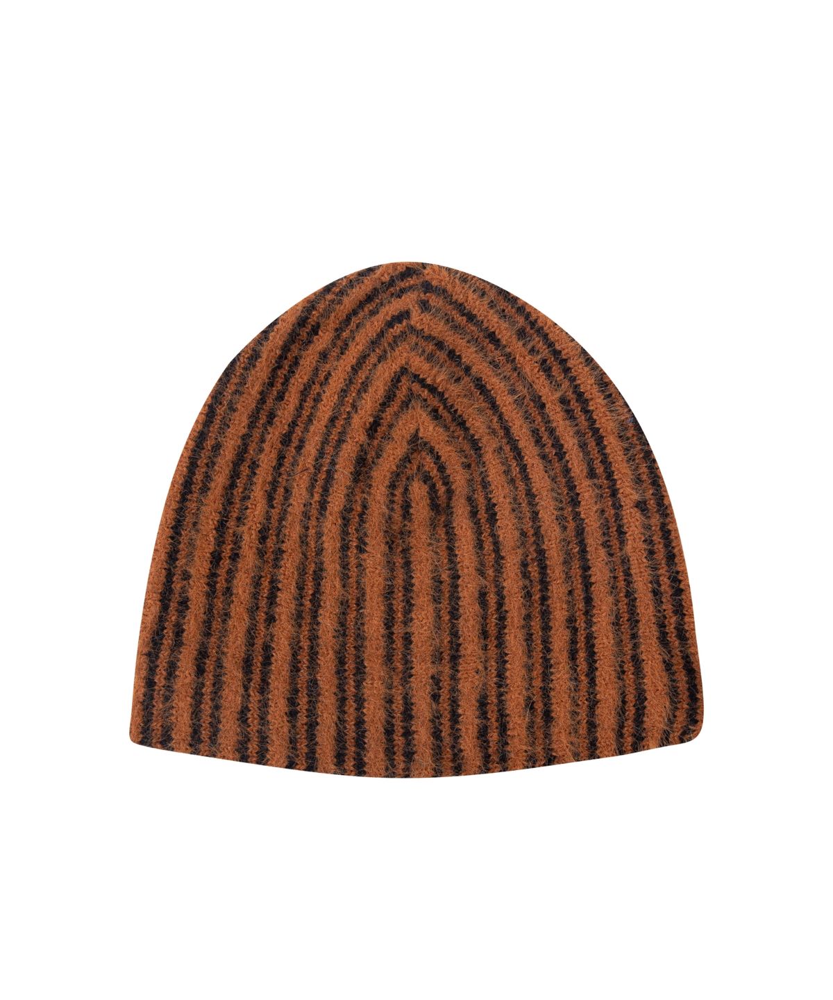 더바이닐하우스(THEVINYLHOUSE) STRIPED BEANIE ORANGE (VH2DFUAB24A)