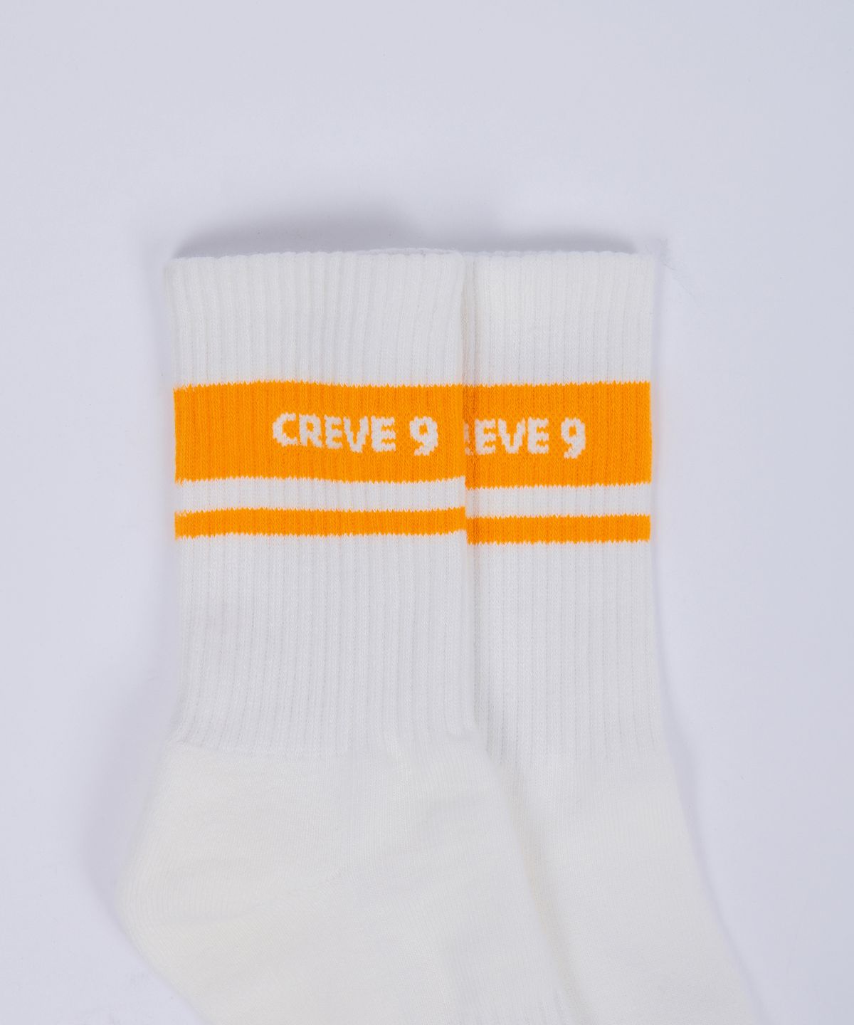 크리브나인(CREVE9) 스트라이프 로고 양말