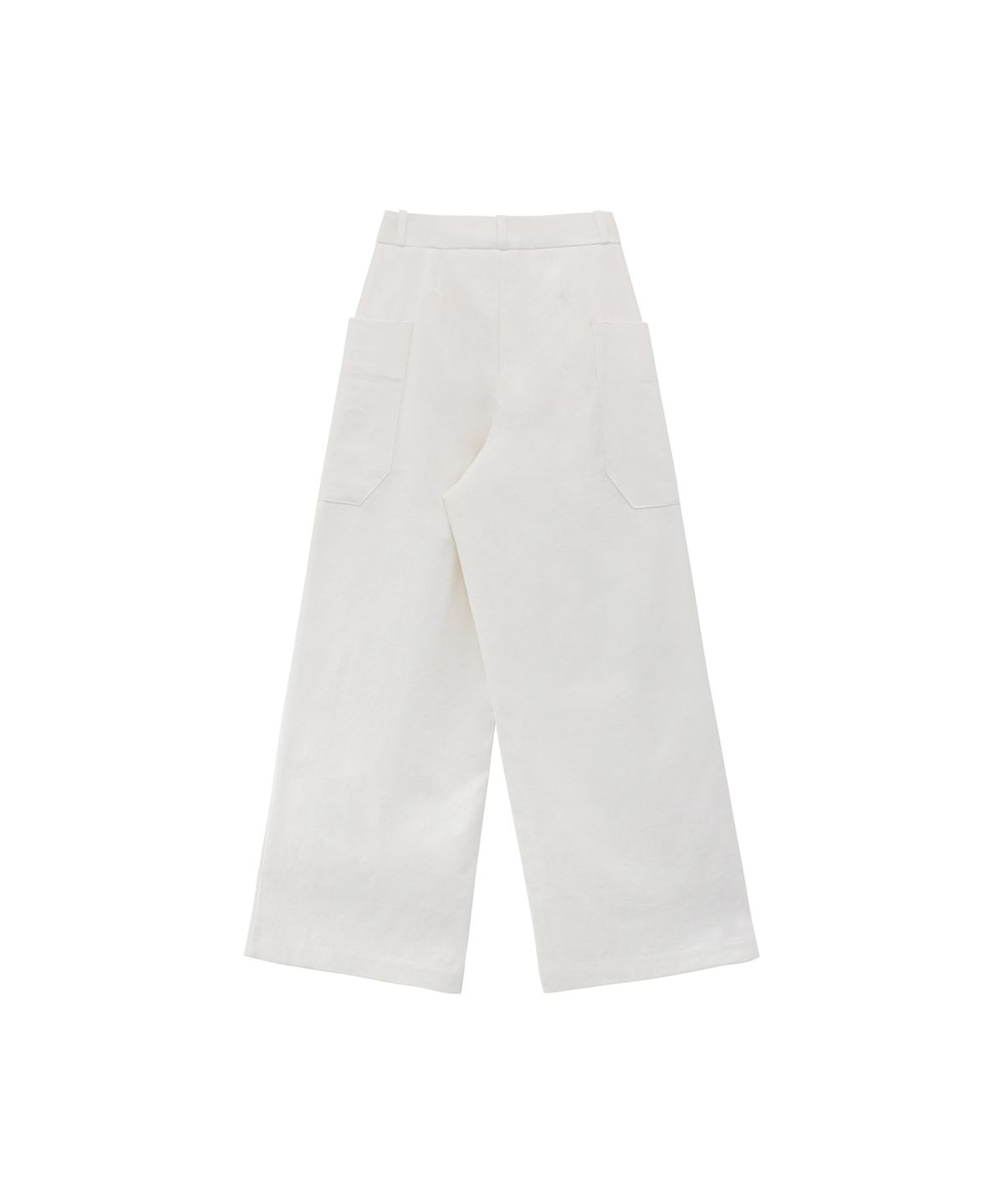 트리밍버드(TREEMINGBIRD) Big Pocket Cotton Pants [ Ivory ]