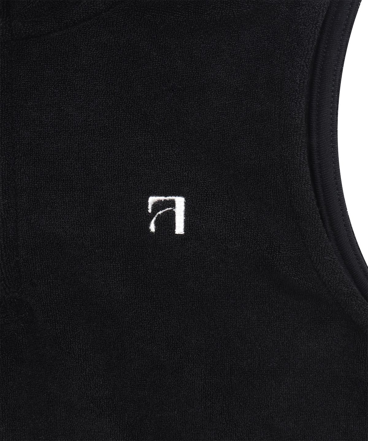 트리밍버드(TREEMINGBIRD) Terry Set-up Sleeveless [ Black ]
