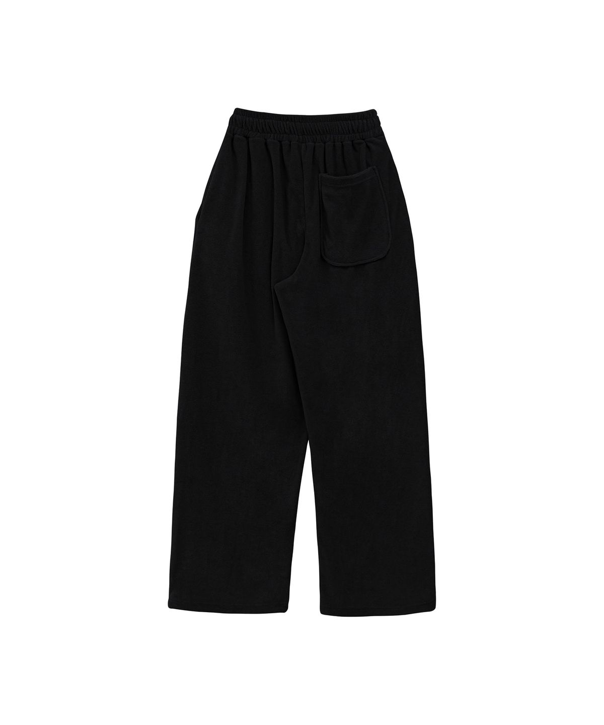 트리밍버드(TREEMINGBIRD) Terry Set-up Pants [ Black ]