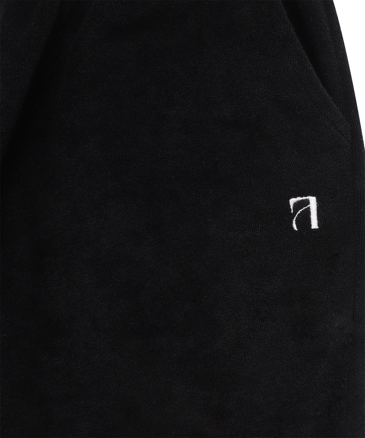 트리밍버드(TREEMINGBIRD) Terry Set-up Pants [ Black ]