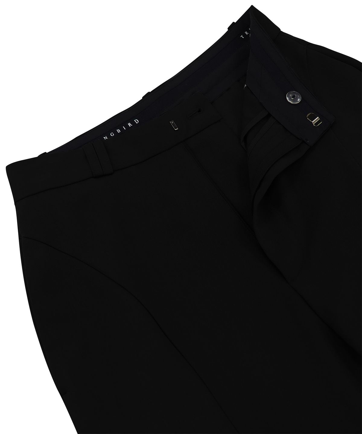 트리밍버드(TREEMINGBIRD) Bustier Set-up Trouser [ Black ]