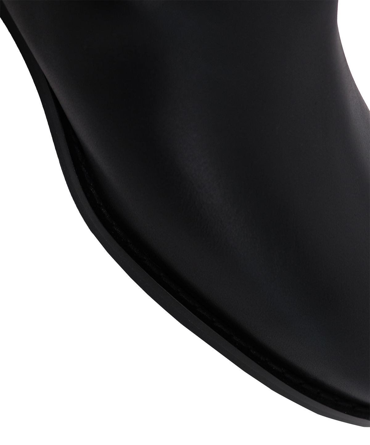 트리밍버드(TREEMINGBIRD) HANDMADE) Cowhide Belted Middle Boots [ Black ]