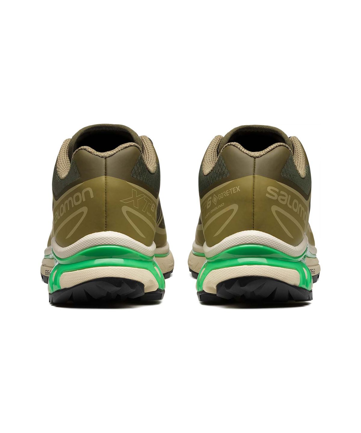 살로몬(SALOMON) XT-6 GTX - 올리브 나이트:드라이드 허브:아몬드 밀크 / L47292300