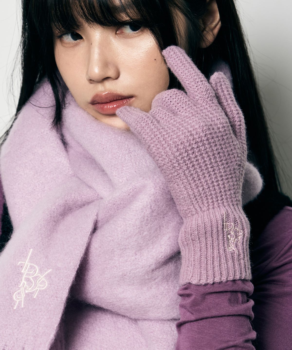 레더리(LEATHERY) 핑거 홀 터치 장갑 [4COLOR]