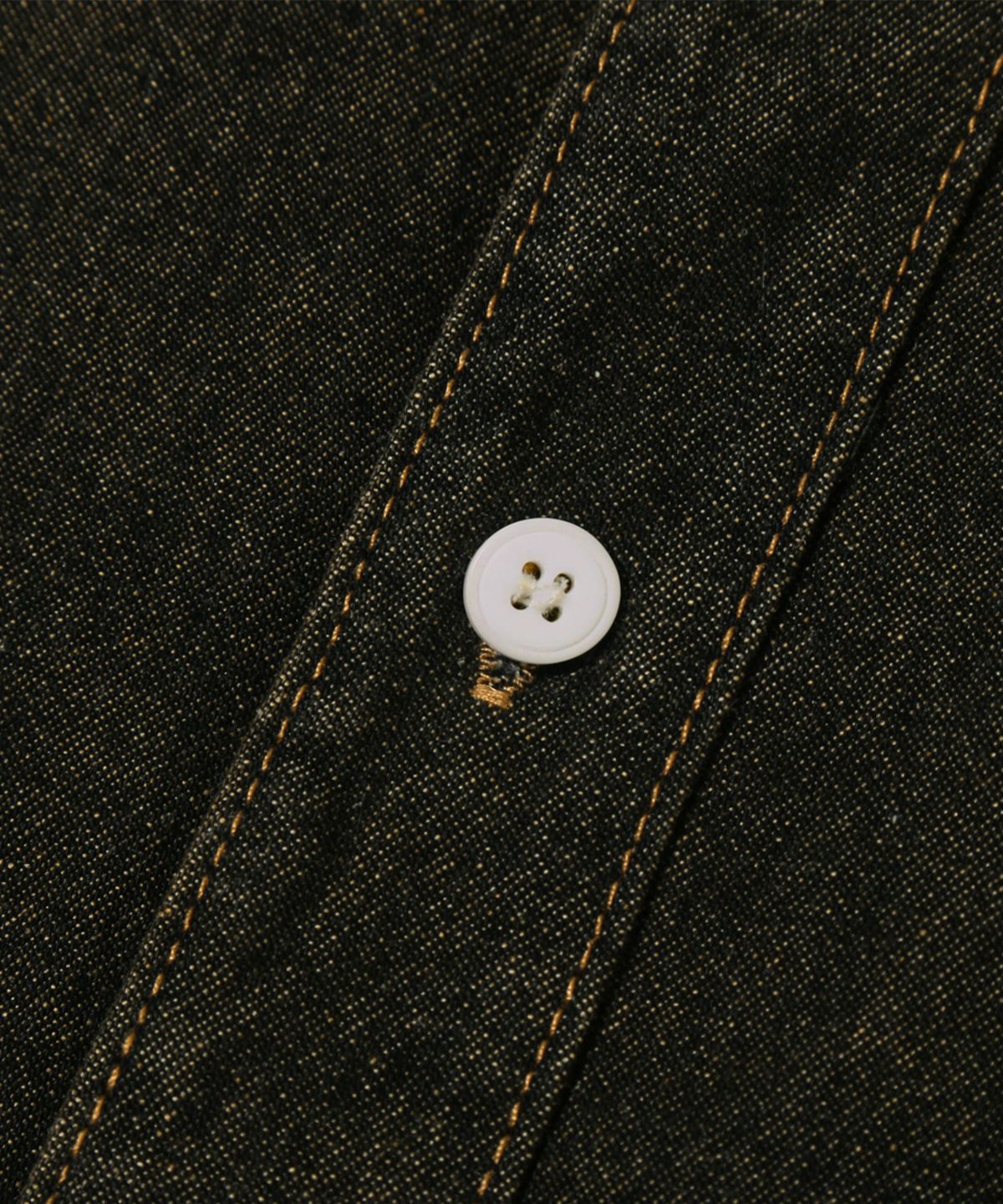 트릴리온(TRILLION) 빈티지 워싱 오버핏 데님 셔츠 (BEIGE BLACK)