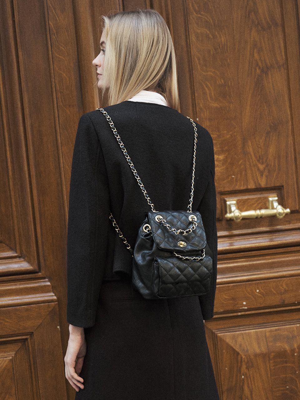 ★ANOETIC★ ANC MODERN BACKPACK_BLACK MUSINSA | ANOETIC ANC CLASSIC QUILTING BACKPACK