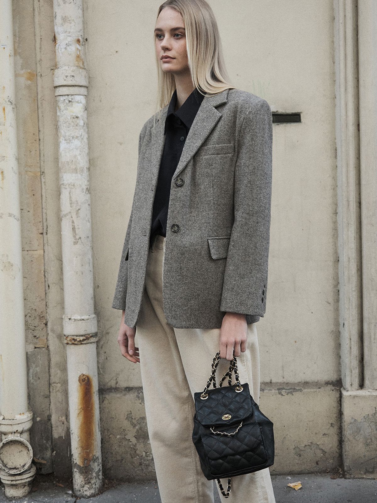 아노에틱(ANOETIC) ANC CLASSIC QUILTING BACKPACK