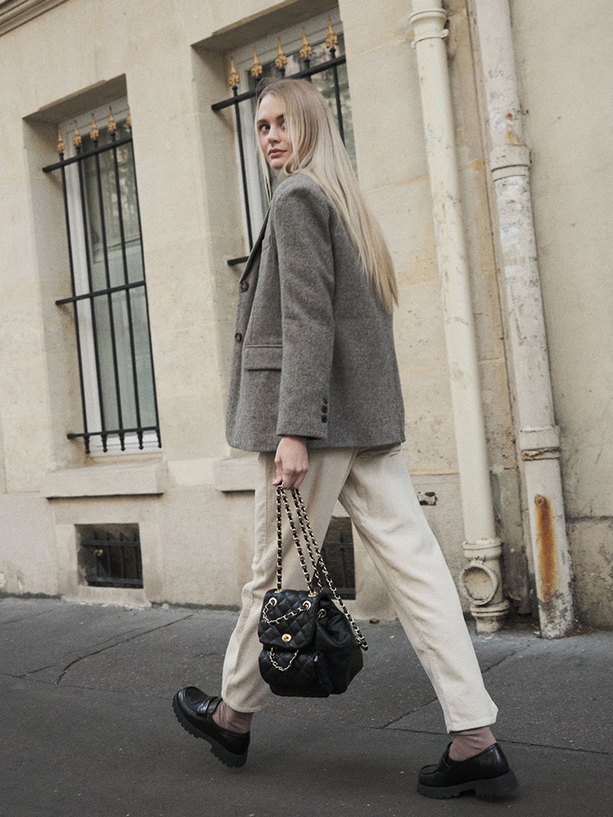 아노에틱(ANOETIC) ANC CLASSIC QUILTING BACKPACK