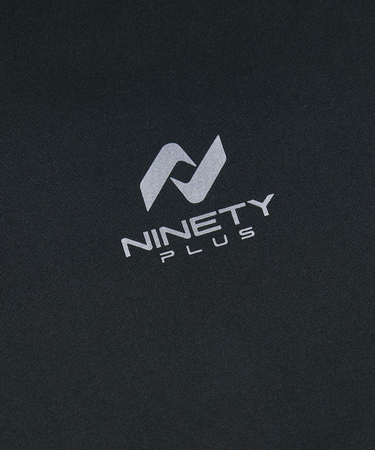 나인티플러스(NINETY PLUS) 에센셜 컴프레션 기모 언더셔츠 - 블랙