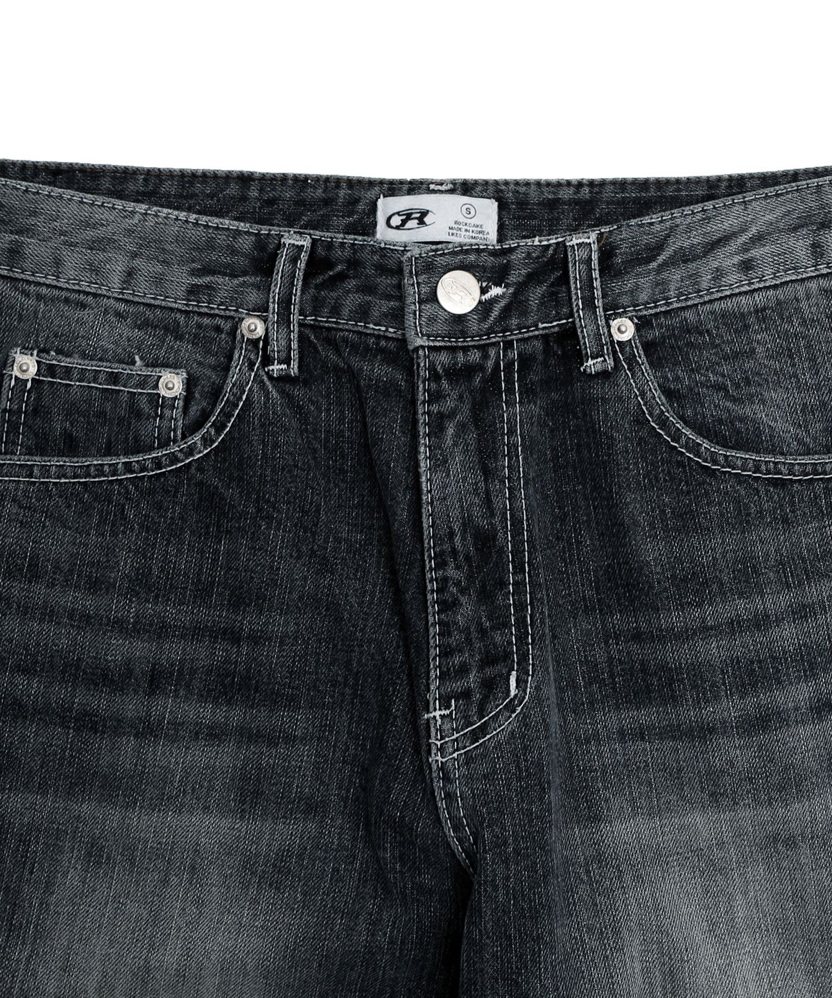락케이크(ROCKCAKE) Marcia Low Rise Bootcut Jeans - Smoky Gray