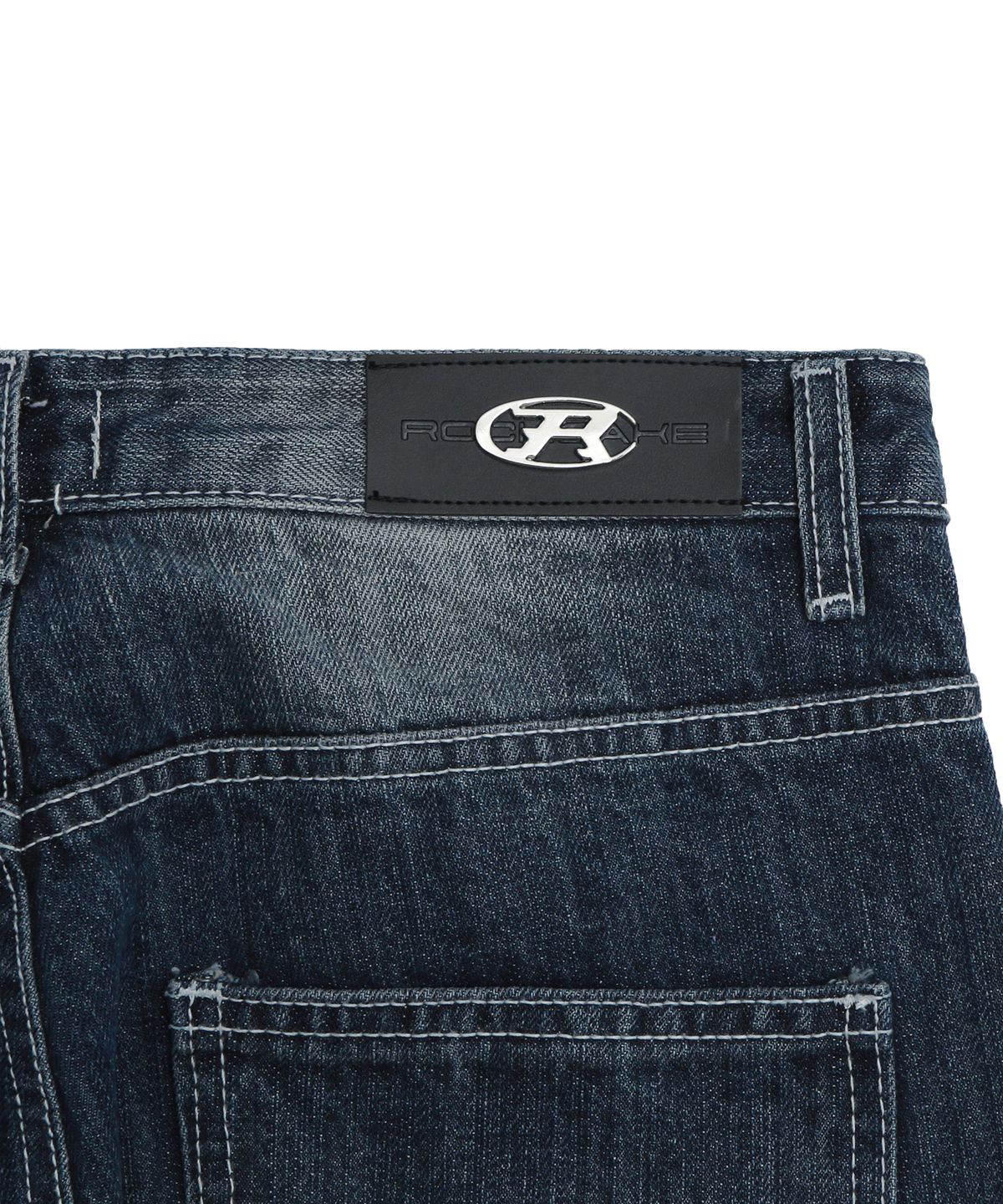 락케이크(ROCKCAKE) Marcia Low Rise Bootcut Jeans - Royal Blue