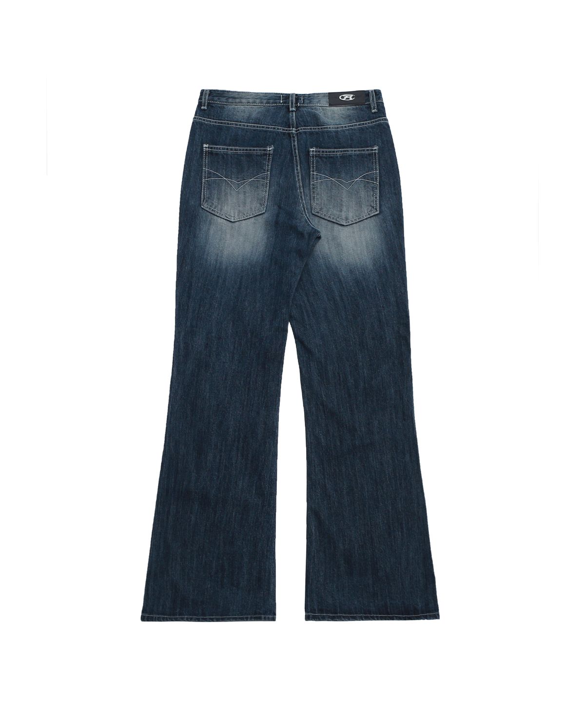 락케이크(ROCKCAKE) Marcia Low Rise Bootcut Jeans - Royal Blue