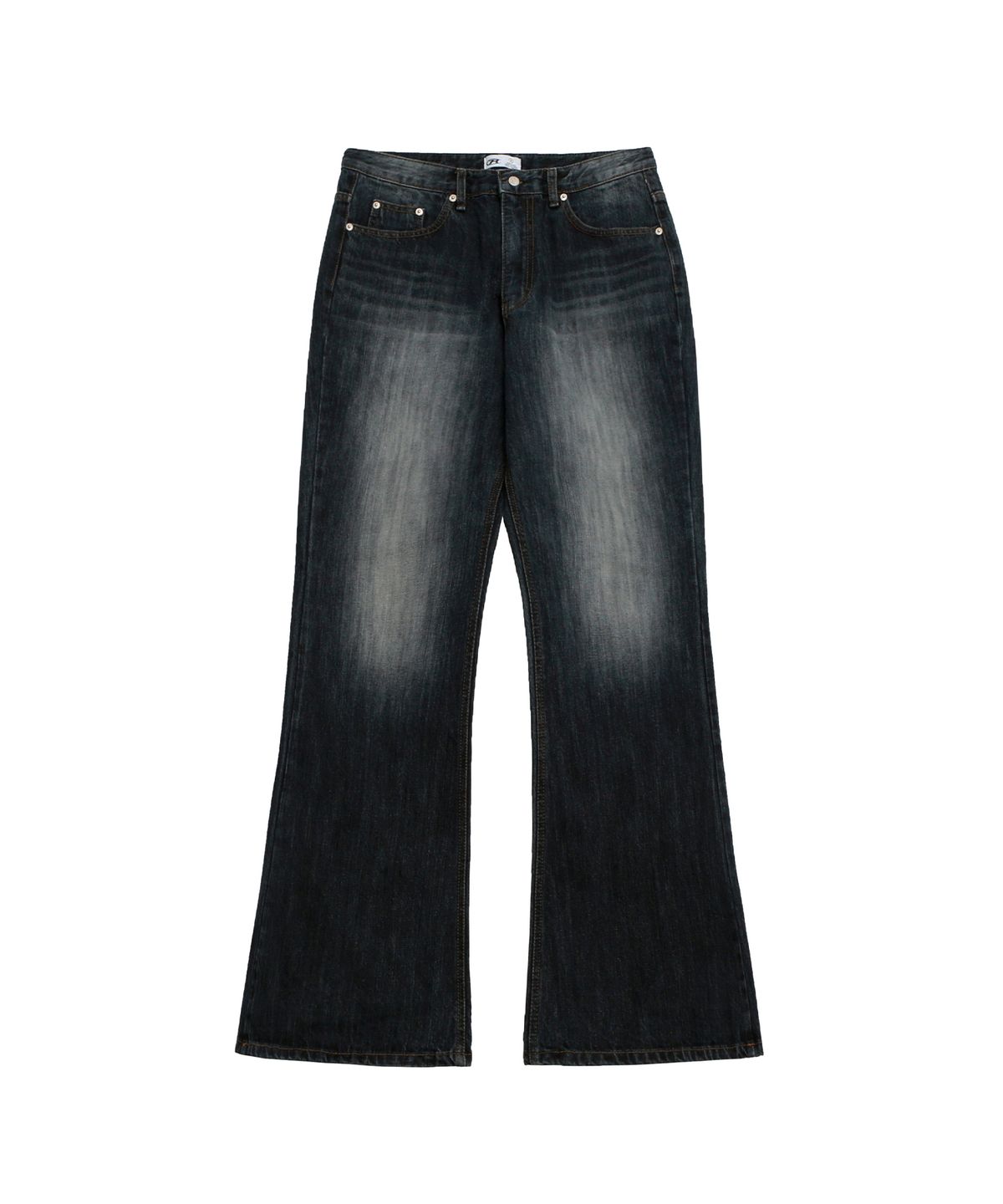 락케이크(ROCKCAKE) Marcia Low Rise Bootcut Jeans - Indigo