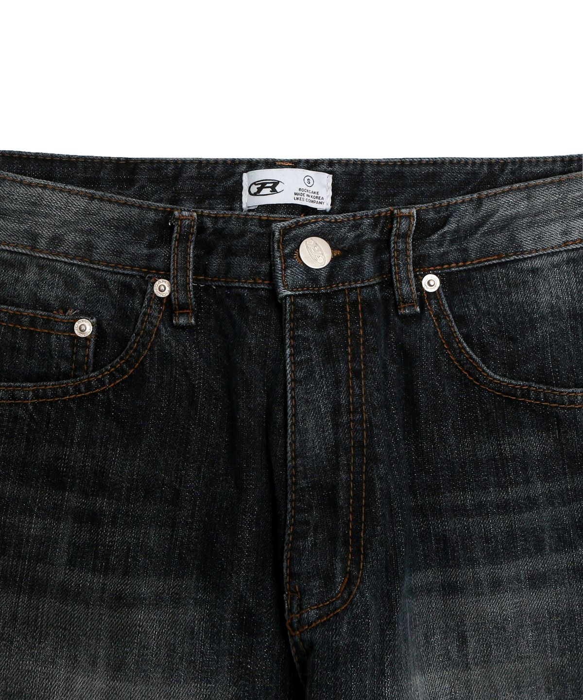 락케이크(ROCKCAKE) Marcia Low Rise Bootcut Jeans - Indigo