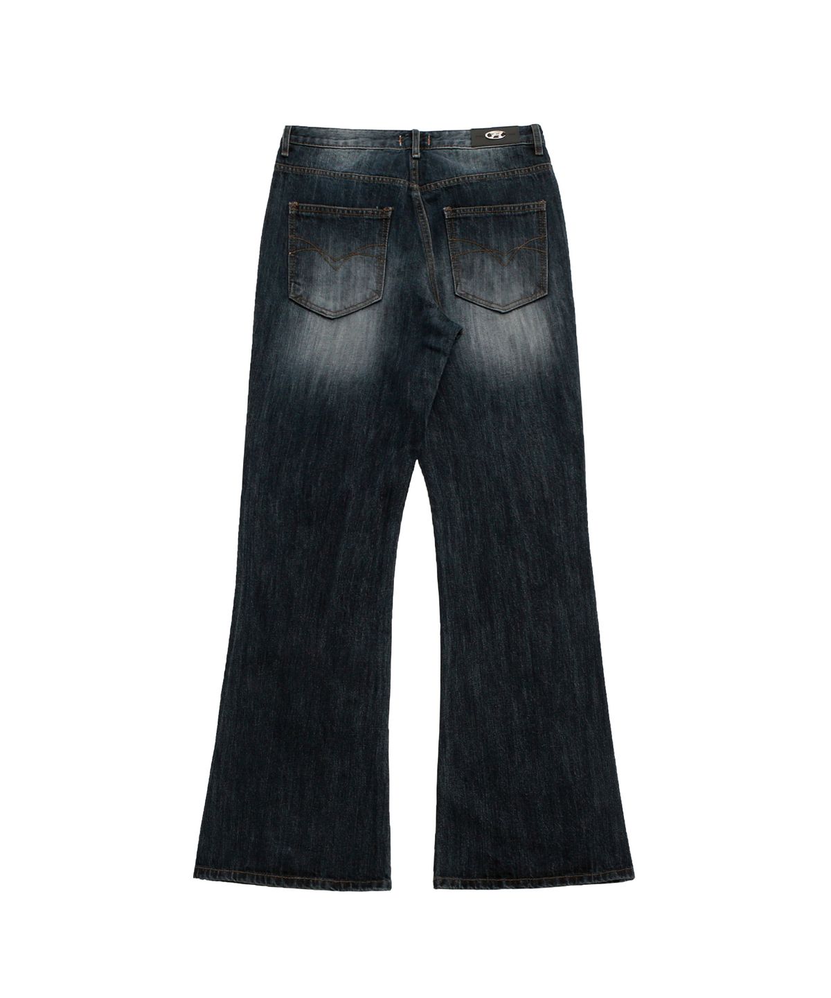 락케이크(ROCKCAKE) Marcia Low Rise Bootcut Jeans - Indigo