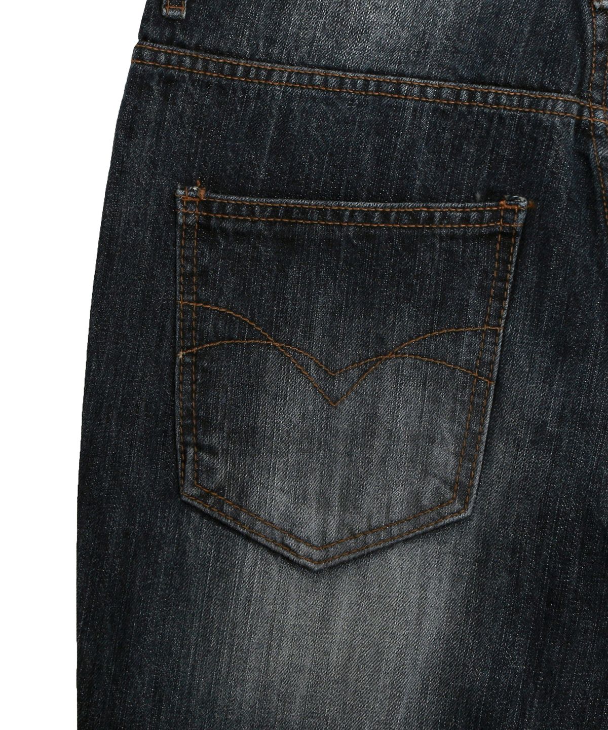 락케이크(ROCKCAKE) Marcia Low Rise Bootcut Jeans - Indigo