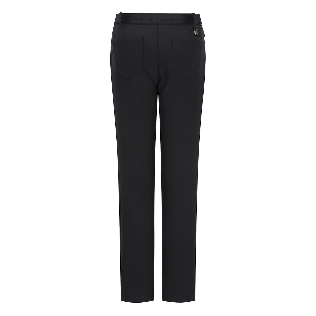 마틴골프(MARTINE GOLF) Regular Fit Banding Pants_Black