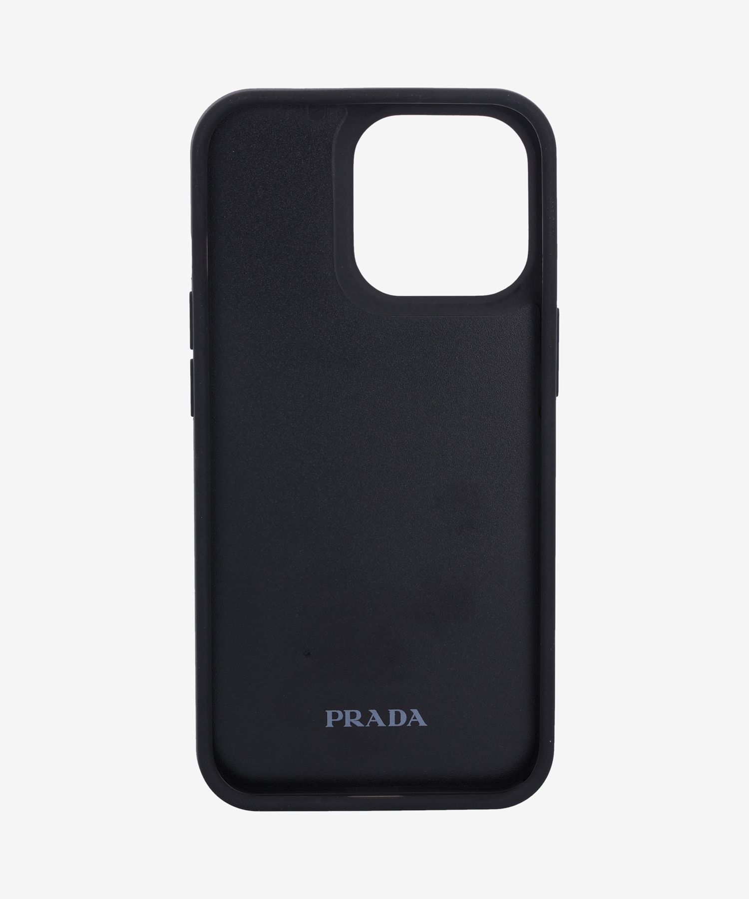 ロゴが目立つ！◇PRADA◇ブラックレザー iPhone 13 mini iPhone