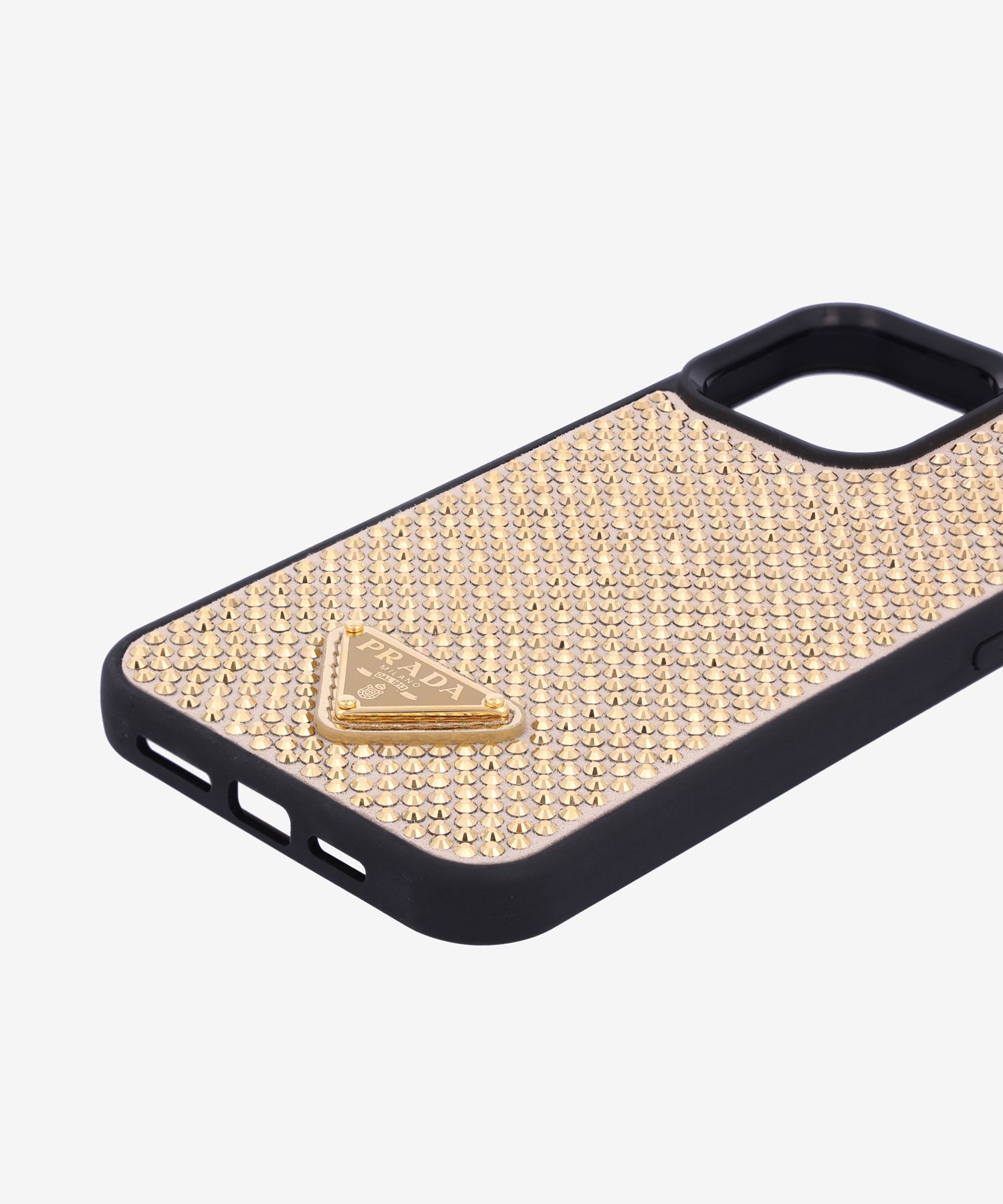 ラインストーン✨プラダ iPhone 13 Proケース 三角プレート　ロゴ ラインストーン✨プラダ iPhone 13 Proケース 三角プレート ロゴ