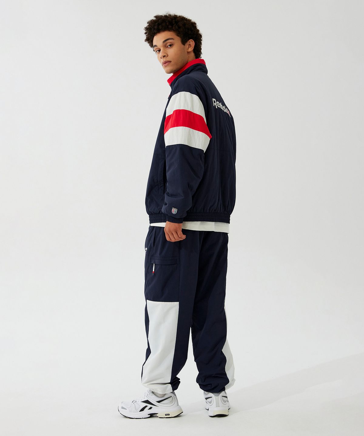 리복(REEBOK) 레거시 카고 조거 팬츠 - 네이비