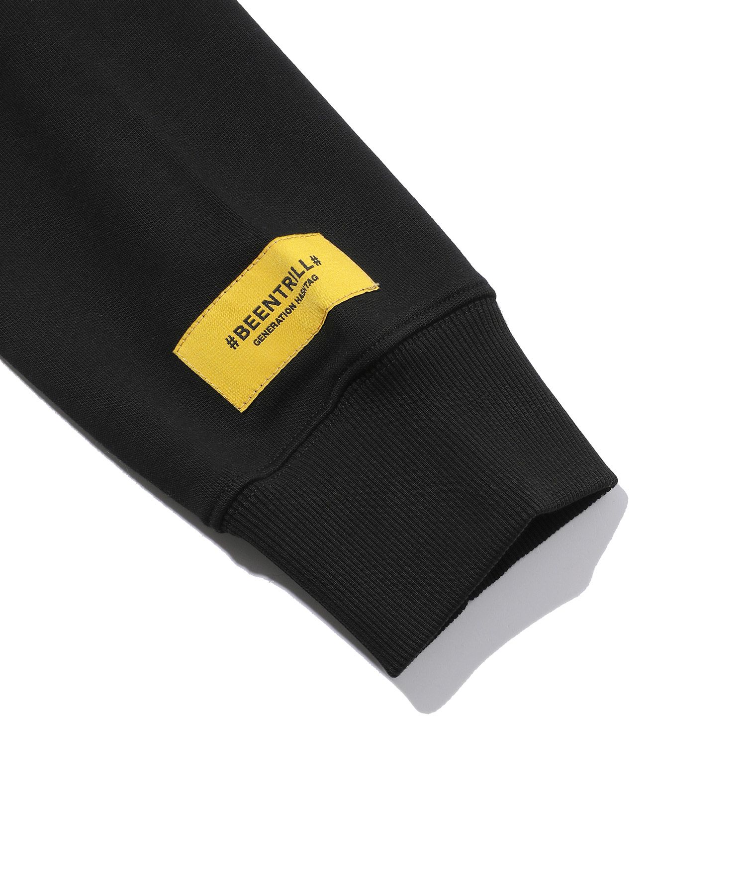 MUSINSA | BEENTRILL After image overfit hoodie (black)