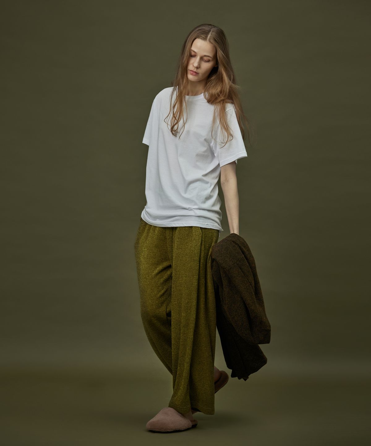 아템포(ATEMPO) LOUNGE PANT_moss green (women)