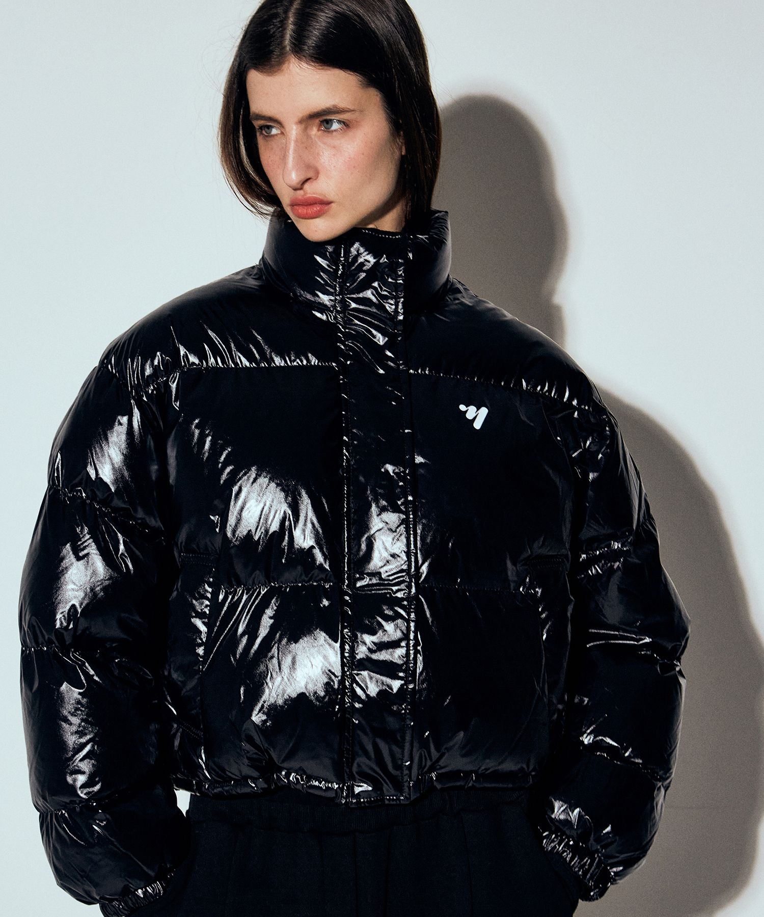 【NICK&NICOLE】NN PUFFER GLOSSY SHORT PADDING/韓国 大人気 MUSINSA公式 | NICK&NICOLE NN PUFFER GLOSSY SHORT PADDING_BEIGE
