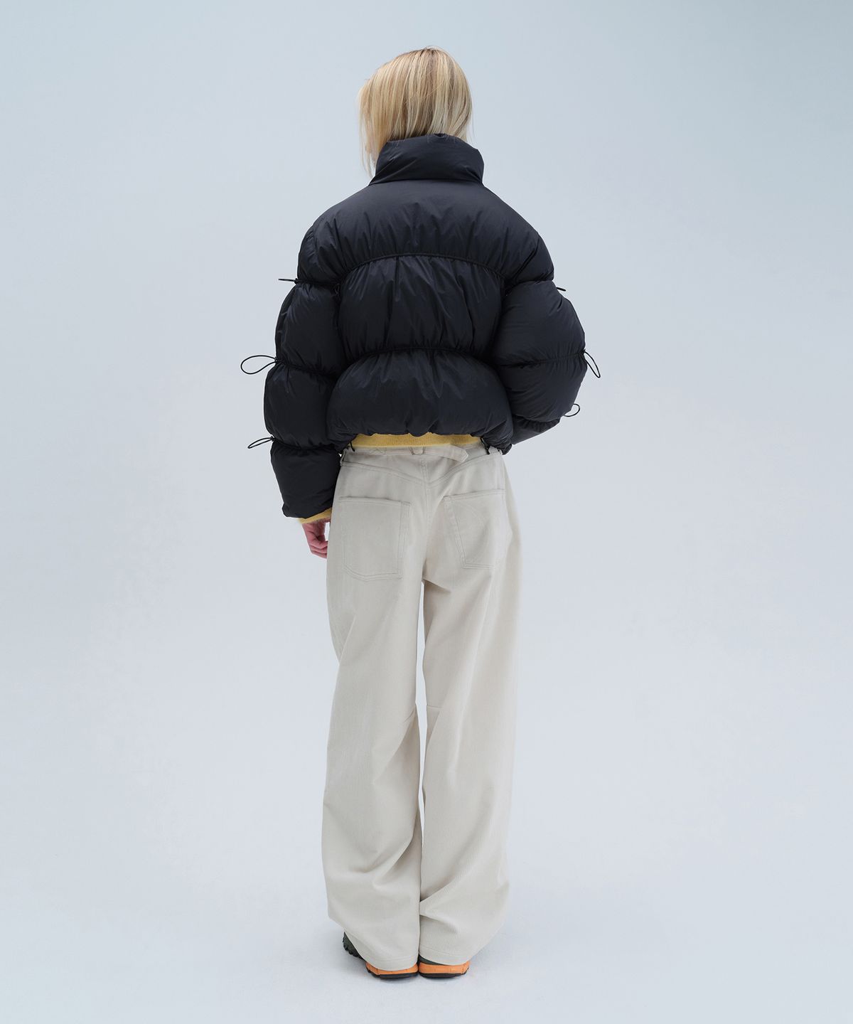 다이애그널(DIAGONAL) STOPPER SHORT PADDING (black)